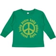thumbnail image 3 of Inktastic Peace Baby Boys or Girls Long Sleeve Toddler T-Shirt, 3 of 5