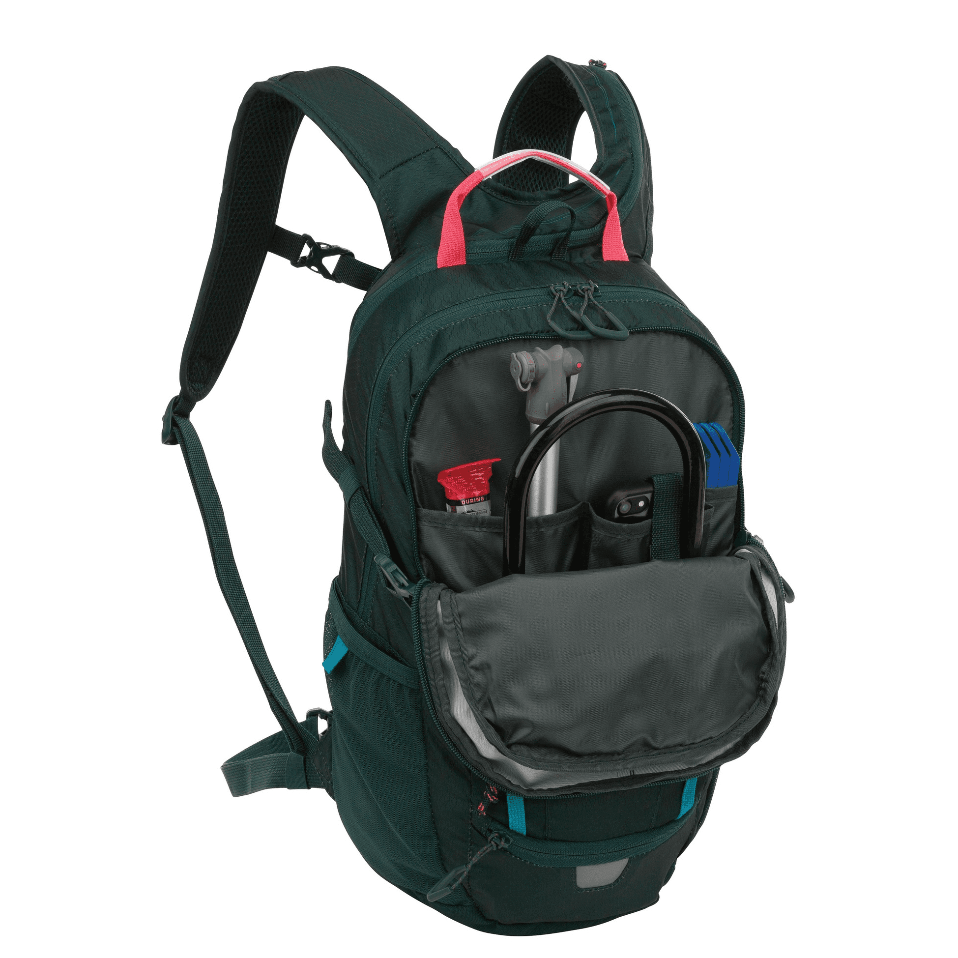 Outdoor Products 17 Ltr Deluxe Hydration Pack, with 2-Liter Reservoir, Green, Unisex, Lightweight