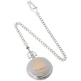 thumbnail image 4 of Charles-Hubert- Paris Brass Two-Tone Mechanical Hunter Case Pocket Watch #3805, 4 of 4