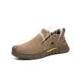 thumbnail image 1 of Bellella Men Safety Shoes Puncture Proof Protection Boot Anti-smash Work Boots Durable Industrial Khaki 1# 8, 1 of 2