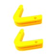 thumbnail image 4 of Estantes para Mancuernas de 2 Piezas, Estante para Barra de Montaje en Pared, Equipo de Entrenamiento para Gimnasio en Casa, Soporte para Barra, Bande Amarillo, 4 of 8