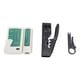 thumbnail image 2 of Herramienta de crimpado RJ45, crimpadora Ethernet de paso, Cat5, Cat5e, Cat6, con comprobador de cables de red y pelacables., 2 of 14