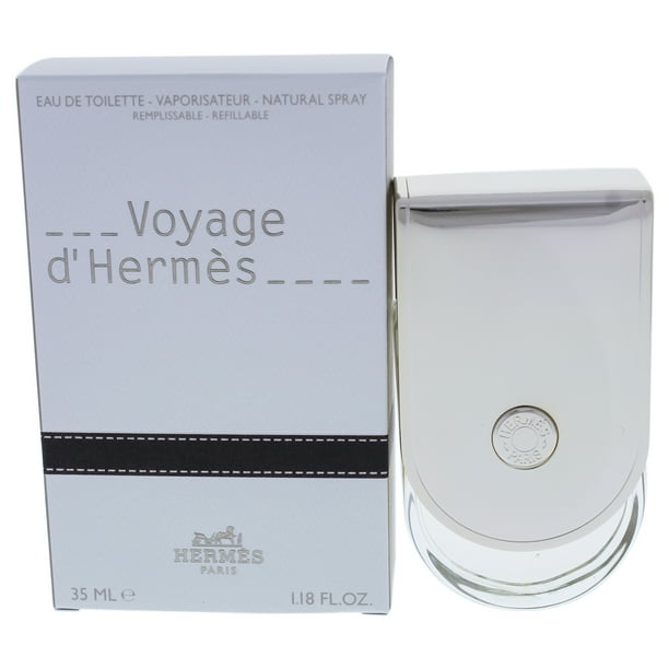 Voyage DHermes par Hermes pour Unisexe - 1,18 oz EDT Spray (Rechargeable)