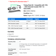 thumbnail image 2 of Timing Chain Kit - Compatible with 1996 - 2002 Chevy Cavalier VIN T 16-Valve DOHC 1997 1998 1999 2000 2001, 2 of 2
