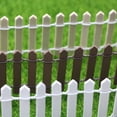 thumbnail image 2 of FUEENIRVA Compact White Wooden Mini Fence for Dollhouse Craft Enthusiasts and Hobbyists, 2 of 8