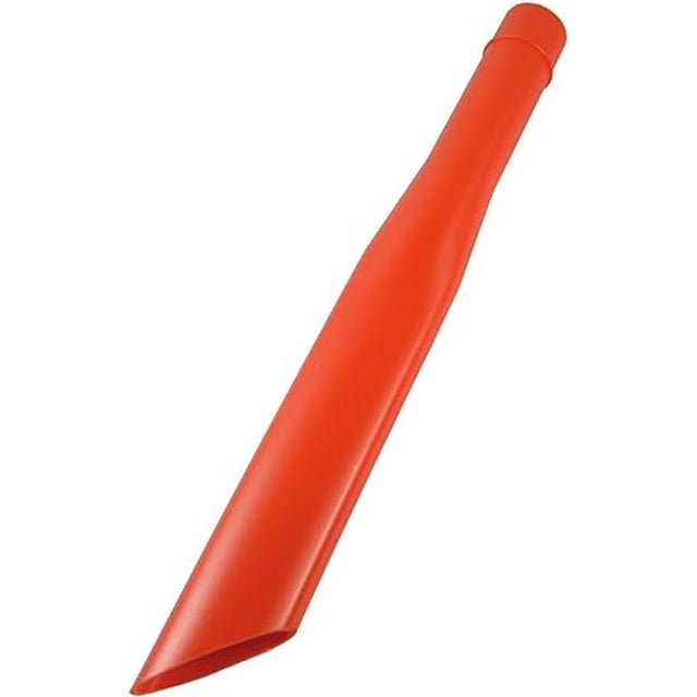 Mr. Nozzle Vacuum Crevice Tool Universal Attachment Compatible with Hoses 1.5" Inside Diameter, 16" Long, Orange