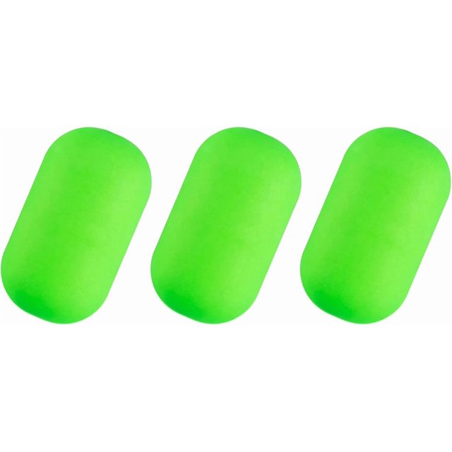 30 Pack Fishing Rig Floats Pompano Floats Walleye Rig Lure Making Accessories Surf Fishing Foam Snell Bobbers Green Medium-2/3*1/4"