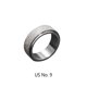 thumbnail image 5 of Qarigey Anillos para hombre, adorno de mano elegante, anillo de acero de titanio para hombre exquisito, accesorio de decoración de moda, Ropa, zapatos y accesorios Miscelánea Plata 19 mm, 5 of 6