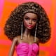 thumbnail image 2 of Vestido largo fucsia de muñeca Barbie en tafetán para adultos HBX96, 2 of 6