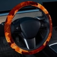 thumbnail image 2 of Maple leaves 14.5 Inch Printing PVC Leather Car Wheel Cover Steering Wheel Cover Auto Accessories, 2 of 6