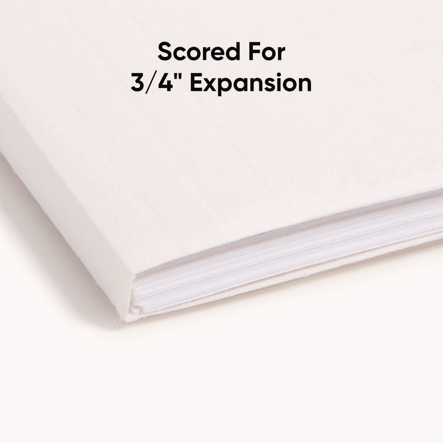 Smead FasTab® Hanging File Folder, 1/3-Cut Built-In Tab, Letter Size, White, 20 per Box (64002)