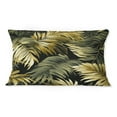 thumbnail image 3 of Designart "Shadows in the Palm Forest" Tropical Printed Throw Pillow, 3 of 5