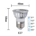 thumbnail image 1 of Bombilla LED regulable MR16 E27 E14 GU10 RGB, foco de 5W para iluminación de pista empotrada, luz descendente de 36 ° para cocina, habitación y dormitorio, 1 of 4