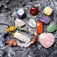 thumbnail image 4 of Kit de cristales premium BuyWeek con pulseras de columna hexagonal de 7 chakras, 4 of 14