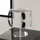 thumbnail image 4 of Round Acrylic Glasses Organizer Transparent Eyeglasses Rack Rotatable Display Stand for Sunglasses and Reading Glasses, 4 of 4
