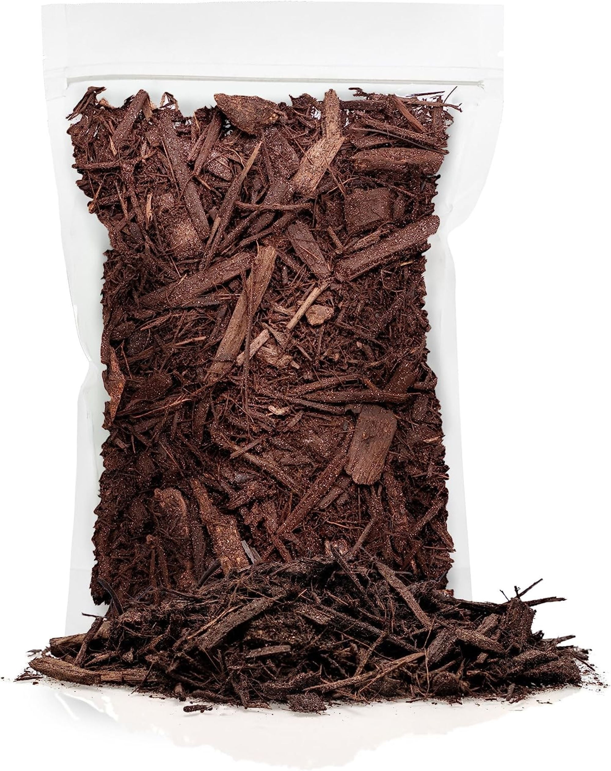 Gardenera Brown Mulch - Protect Your Plants with a Sustainable Ground Cover - 4 QUARTS