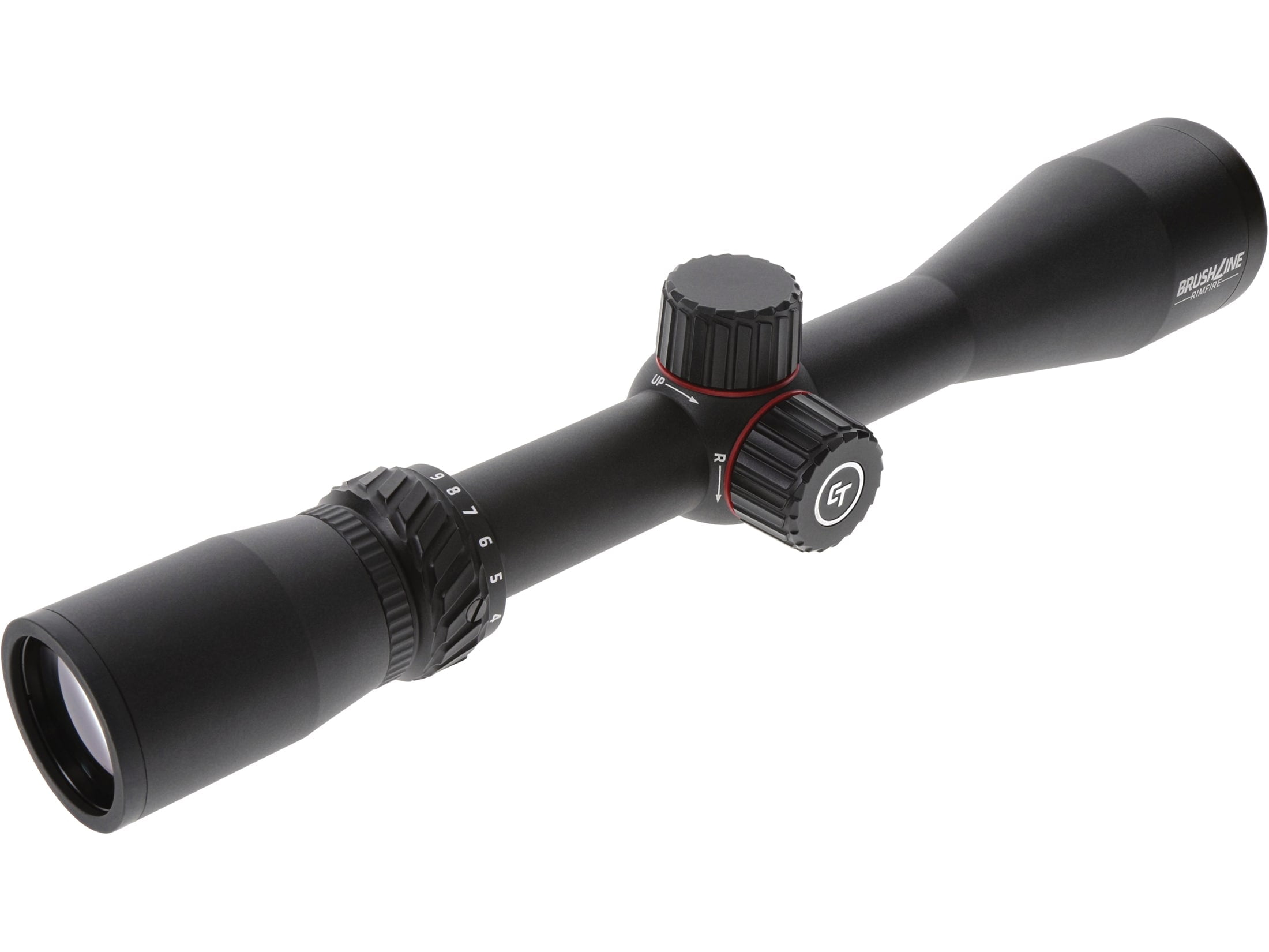 Crimson Trace Brushline Rimfire Rifle Scope 1" Tube 3-9x 40mm BDC-Rimfire Reticle Matte Black