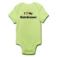 thumbnail image 1 of CafePress - I Love My Hairdresser Infant Bodysuit - Baby Light Bodysuit, 1 of 1