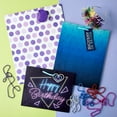 thumbnail image 3 of Purple Polka Dot Print Paper Gift Bag, 14.5" x 17.5", by Way To Celebrate, 3 of 6
