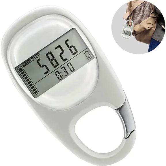 Simple Pedometer | Pedometer Walking 3D Pedometer Clip Daily Goal Monitor Pedometer Without App Pedometer for Men Women Kids