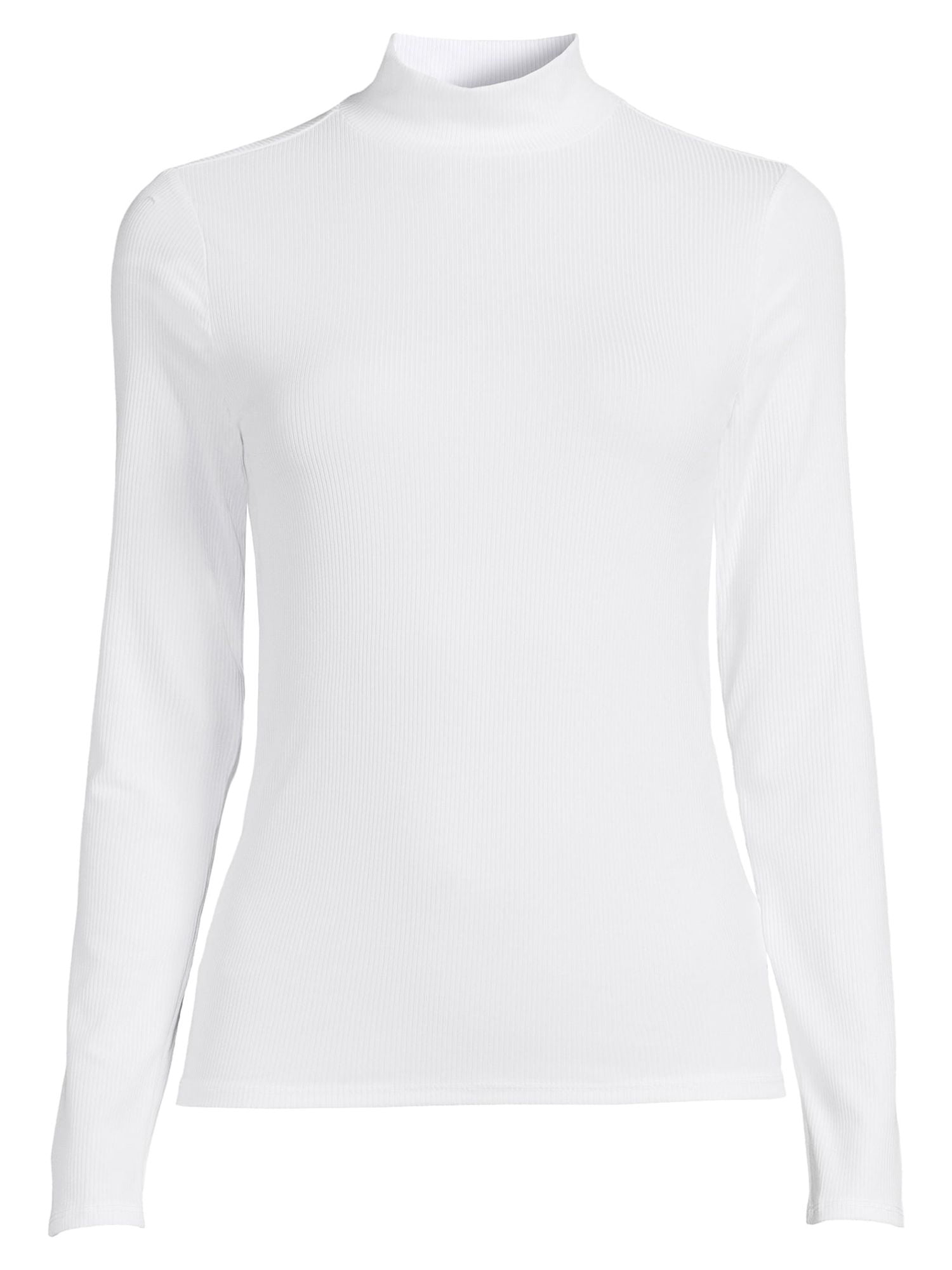 No Boundaries Women's Juniors Long Sleeve Mock Neck Top, Sizes XS-3XL