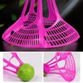 thumbnail image 3 of hejhncii Shuttlecock for Game Sport Entertainment For Player Play Nylon Plastic Badminton Elastic Head Badminton Set, 3 of 13