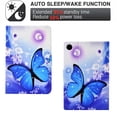 thumbnail image 2 of SaniMore for Lenovo Tab M10 Plus 3rd Gen 10.6 inch 2022 TB-125F/128F Case, PU Leather Wallet Flip Case with Auto Wake/Sleep Card Cash Slots Multiple Viewing Angles Protective Cover, Blue Butterfly, 2 of 9