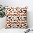 thumbnail image 4 of Pofeuu Sushi Roll Print Double-sided plush pillowcase Square Throw Pillow Covers Pillows Cover for Living Room Bedroom Sofa Couch Cushion Cover（No pillow core）-26"x26", 4 of 7