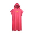 thumbnail image 1 of ZheElen Fiber Quick Drying Surfing Poncho Lightweight With Protection Fashionable Style For Adults lotus red, 1 of 6