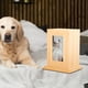 thumbnail image 5 of Urna de madera para mascotas, para perros, gatos, cenizas, ataúd cinerario, marco de fotos, conmemoración funeraria Madera clara, 5 of 9