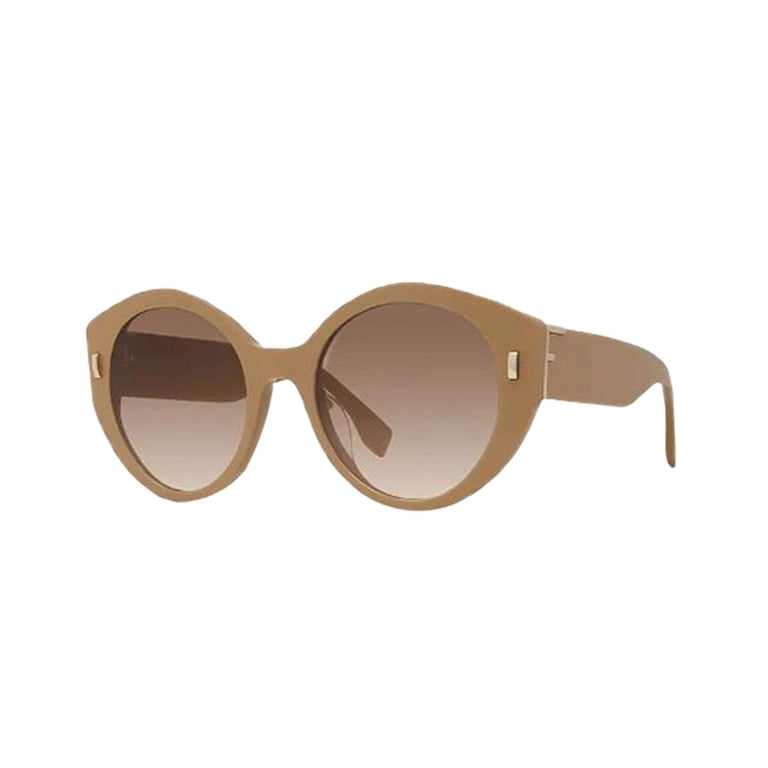 Fendi Beige Frame Sunglasses with Dark Lenses Fendi SL 7135 K19 – Vintage Frames Company main image 4