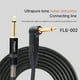 thumbnail image 2 of Cable de instrumento silencioso Conector chapado en oro de 6,35 mm Cable de guitarra Cable de alambre Likrtyny Para estrenar, 2 of 9
