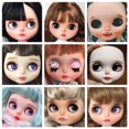 thumbnail image 2 of Export-Exclusive Doll Customization Face Shell for ICY DBS Blythe - Unpainted Sunburned Skin Tone with Screws, Compatible with De Box RBL White/Normal/Black/Mixed Skin, Ideal for 15-35Y Cosplay, 2 of 5