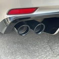 thumbnail image 6 of 2Pcs Stainless Steel Rear Exhaust Muffler Tip End Pipe Extension Tube For Toyota Camry SE/XSE 2018 2019 2020 2021 2022 2023 Gloss Black, 6 of 9