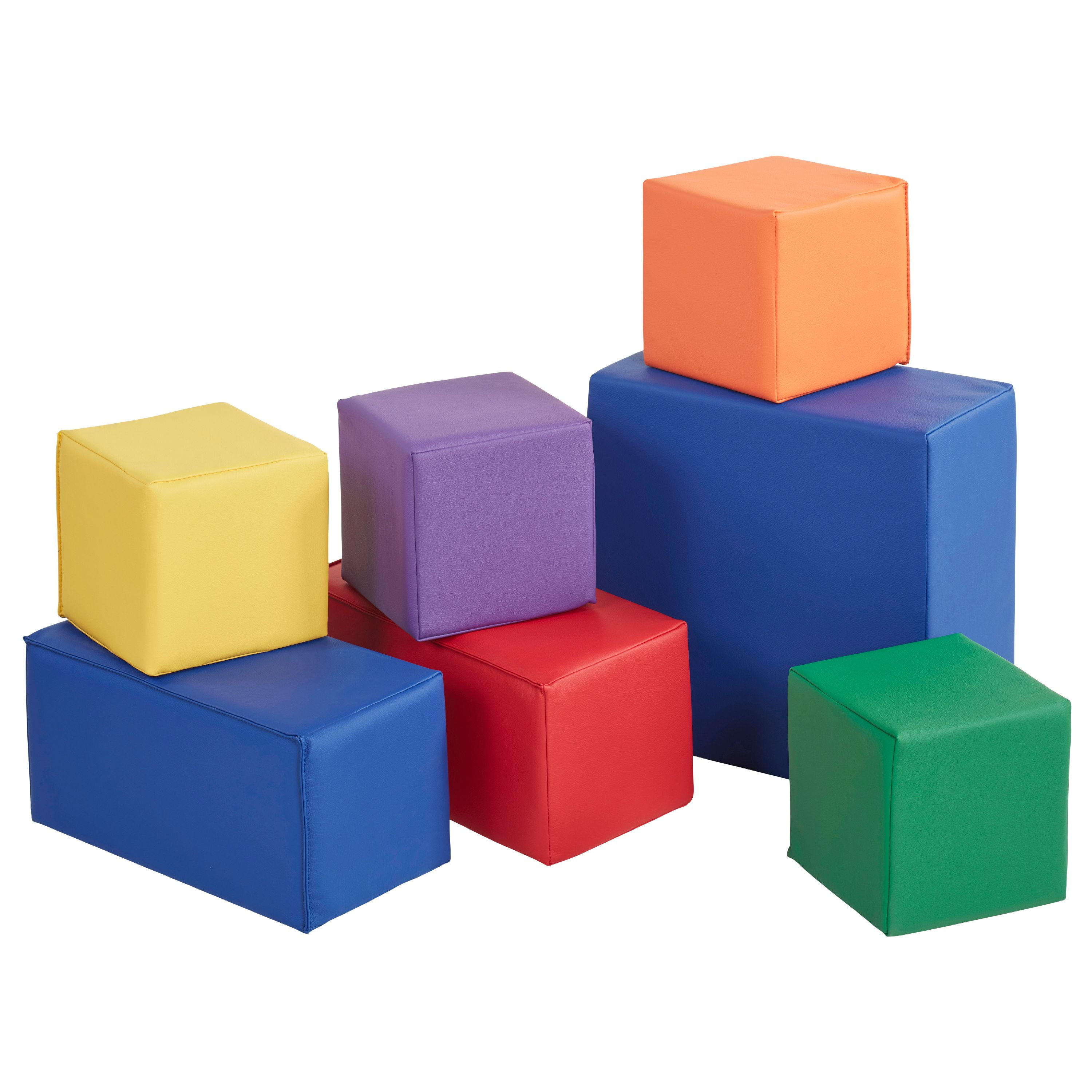 7 piece activity block set
