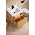 thumbnail image 6 of Lucas 24" Floating Bathroom Vanity Washed Oak, 6 of 11