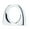 Polished Chrome, variant on Emtek 86270 Us19 Ring Knob 1 in Ctc in Black