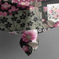 thumbnail image 3 of Pioneer Flower Floral Print Pattern Rectangle Tablecloth 60"x102",Waterproof Polyester Rectangle Table Cloth, Wipeable Spillproof Polyester Tablecloth for Dining, Camping, Indoor and Outdoor, 3 of 6