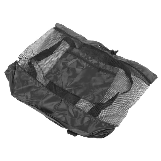 Large Sports Ball Bag,Ball Mesh Bag With Drawstring Large Capacity Oxford Cloth Storage Bag For Football Basketball Volleyball