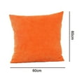 thumbnail image 5 of Housses de Coussin Carrées en Velours Côtelé Décoratif Doux, 5 of 5