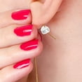 thumbnail image 3 of 100Pcs Silicone Earring Backs Safety Secure Locking Heart Earring Backings Replacements, 3 of 8