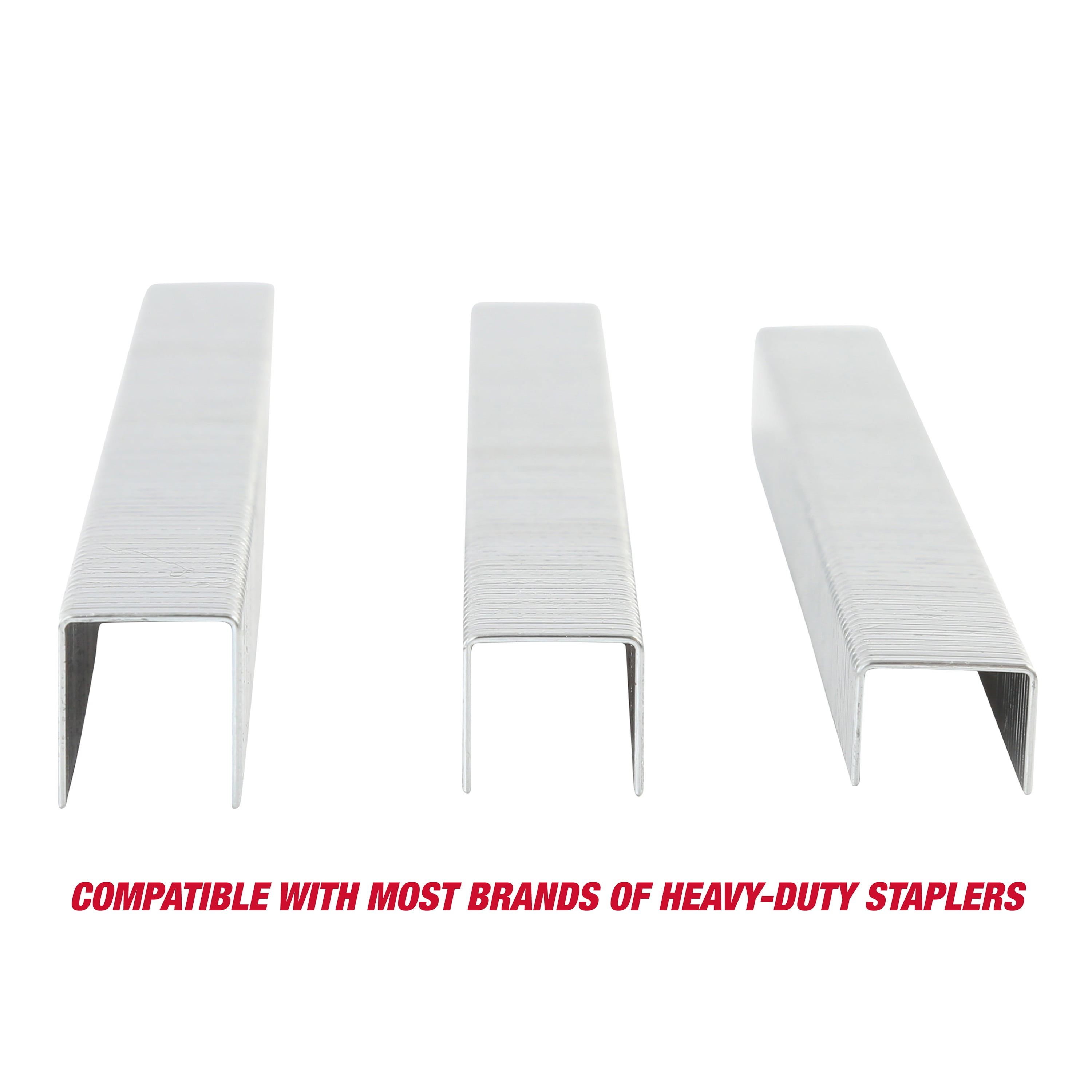 Hyper Tough 2000-Piece Heavy Duty Staple Assortment, Recommended for DIY & Crafting, Multiples Sizes Include 5/16", 3/8", & 1/2"