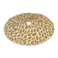 thumbnail image 2 of Kll Gold Drops Christmas Tree Skirt 36",Party Decorations Farmhouse For Christmas Decorations Holiday Party, 2 of 8