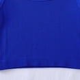 thumbnail image 5 of Qiopertar Women's Solid Color Square Neck Ribbed Yoga Sports Tank Top Casual Comfy Stretchy Workout Running Quick Dry Basic Camisole, Dark Blue M, 5 of 5