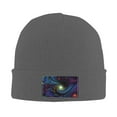 thumbnail image 2 of ZICANCN Knit Beanie Hat-Abstract Fractals Spiral Winter Cap Soft Warm Classic Hats for Men Women Mysterious, 2 of 8