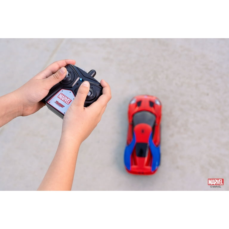 Smoby Jada - Marvel Spiderman - Voiture Radio Commandée Ford GT - Echelle  1/16ème - Fonction Turbo - 253226002 : : Jouets