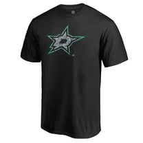 Men's Black Dallas Stars Static Logo T-Shirt