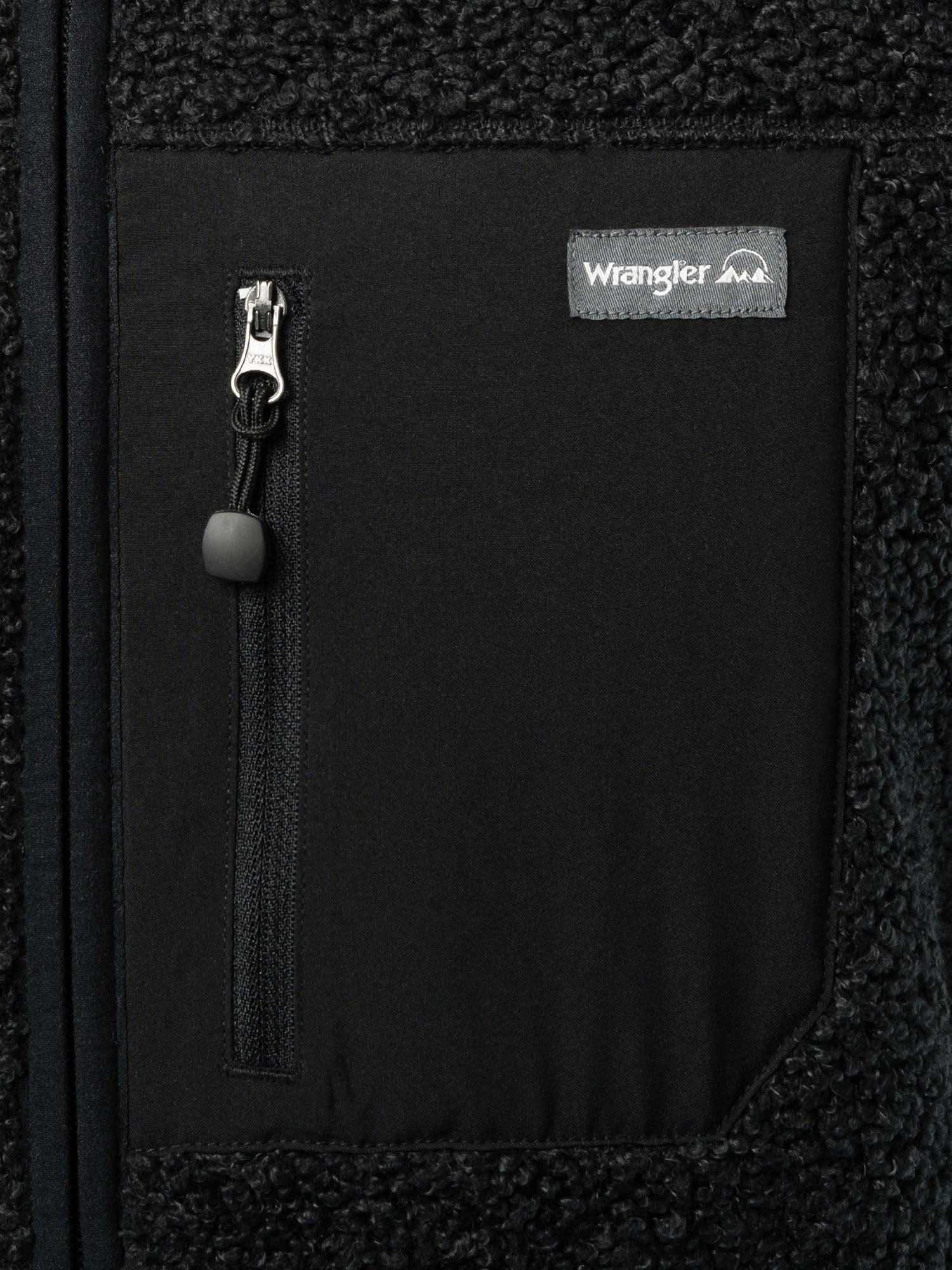 Wrangler Outdoor Men's & Big Men's Full Zip Burly Utility Hiking Sweater Vest, Size S-2XL