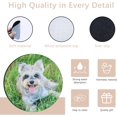 thumbnail image 3 of 50 PCS Sublimation Coasters Blanks Bulk, 4x4 Inch Round Blank Cup Mat Rubber for Sublimation Transfer Heat Press Printing DIY Crafts, 3 of 6