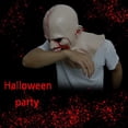 thumbnail image 5 of Máscara de Zombie Bloody Scary Devil Scary Mask Horror Full Head Latex Halloween Cosplay Masquerade Party Prop JAMW Sencillez, 5 of 5